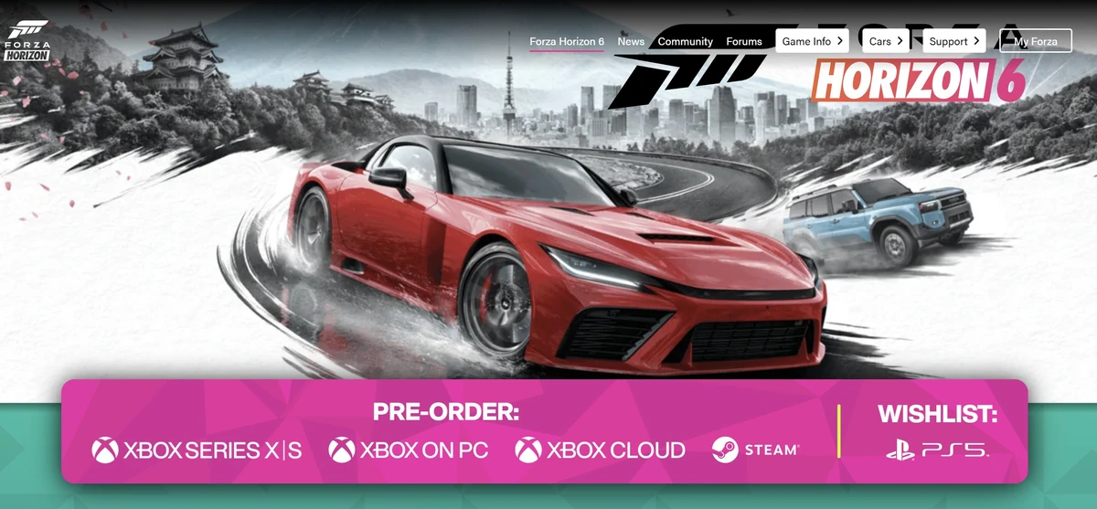 Forza Horizon 6 cover